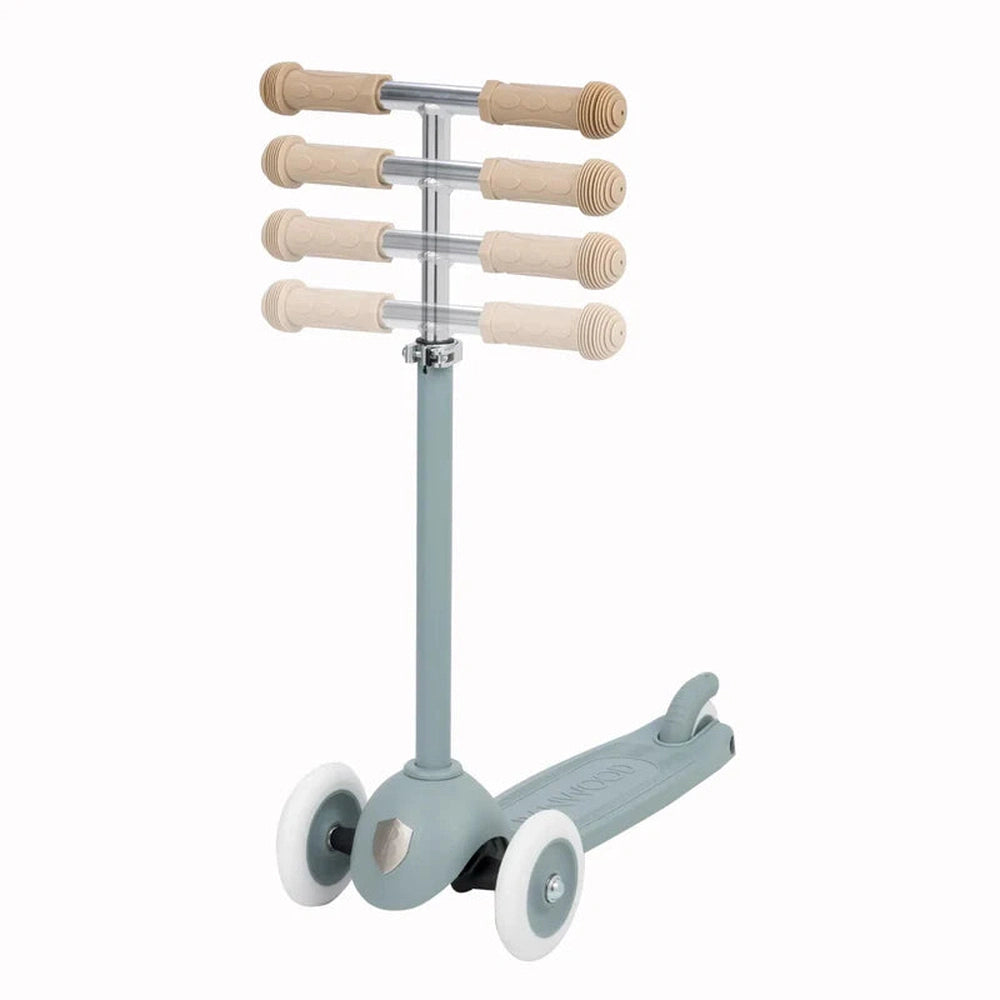 Banwood Eco Trottinette avec panier - Bleu sarcelle