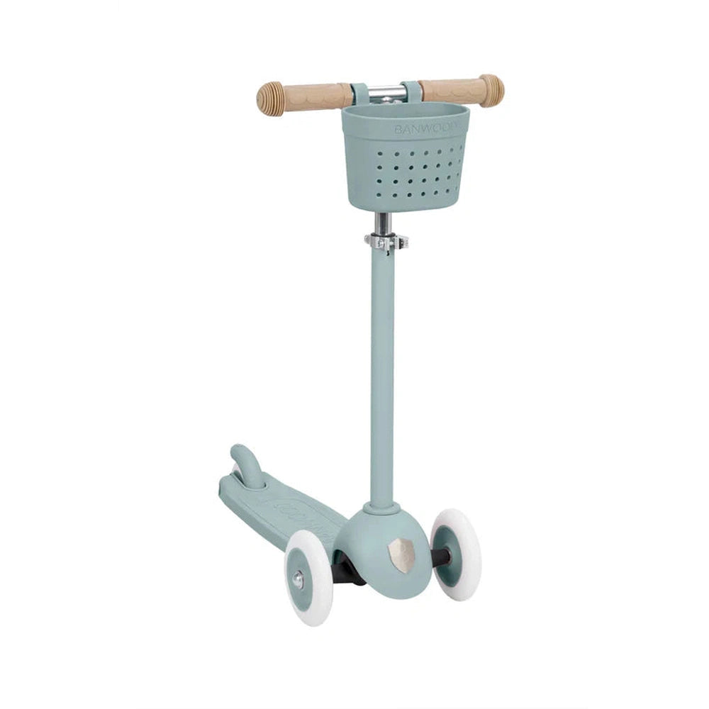 Banwood Eco Scooter Step - Met Mandje - Teal