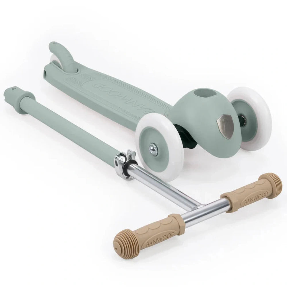 Banwood Eco Scooter Step - Met Mandje - Clay