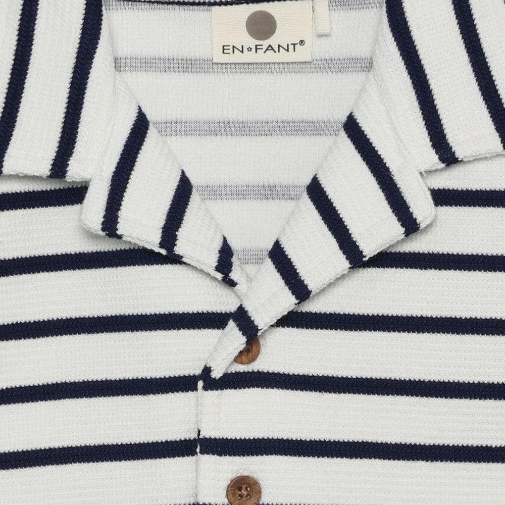 En Fant Shirt Sweat Stripe