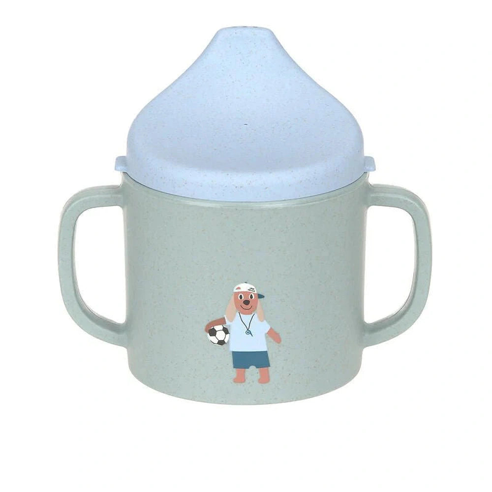 Lässig Drinkbeker Sippy Cup PP/Cellulose - Tiny Team Dog
