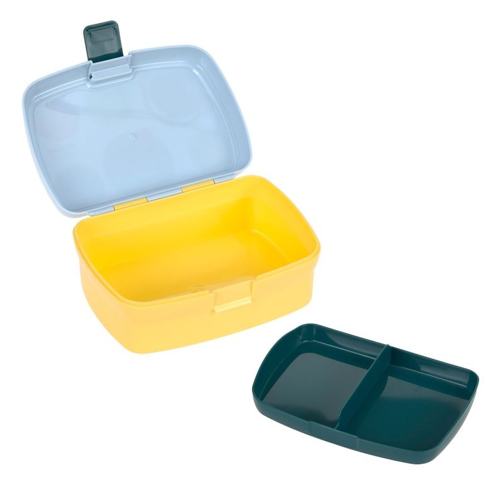 Lässig Lunchbox Smiley World - Blue