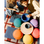Stapelstein Super Confetti Rainbow Set - Pastel