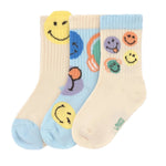 Lässig Socks 3-pack - Smiley World Blue