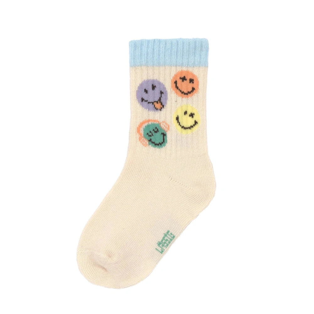 Lässig Socks 3-pack - Smiley World Blue