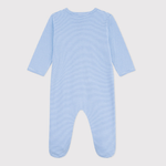 Petit Bateau | Katoenen Babypyjama Zonder Voetjes Met Streepjesprint