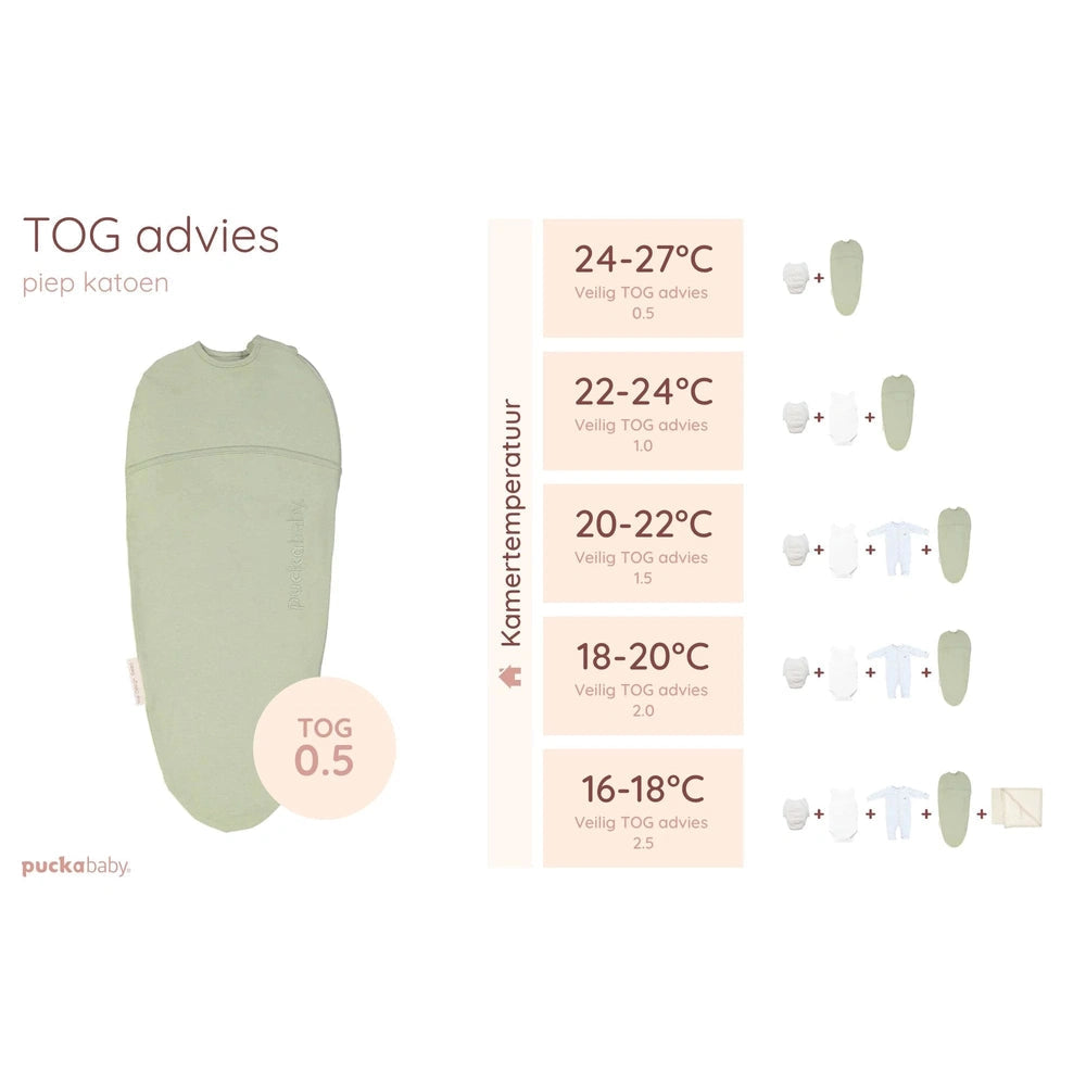 Puckababy Piep 44-62cm | 2,5 - 5,5 kg All Seasons - Tiny Village