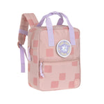 Sac à dos mini carré Lässig avec motif festif - rose