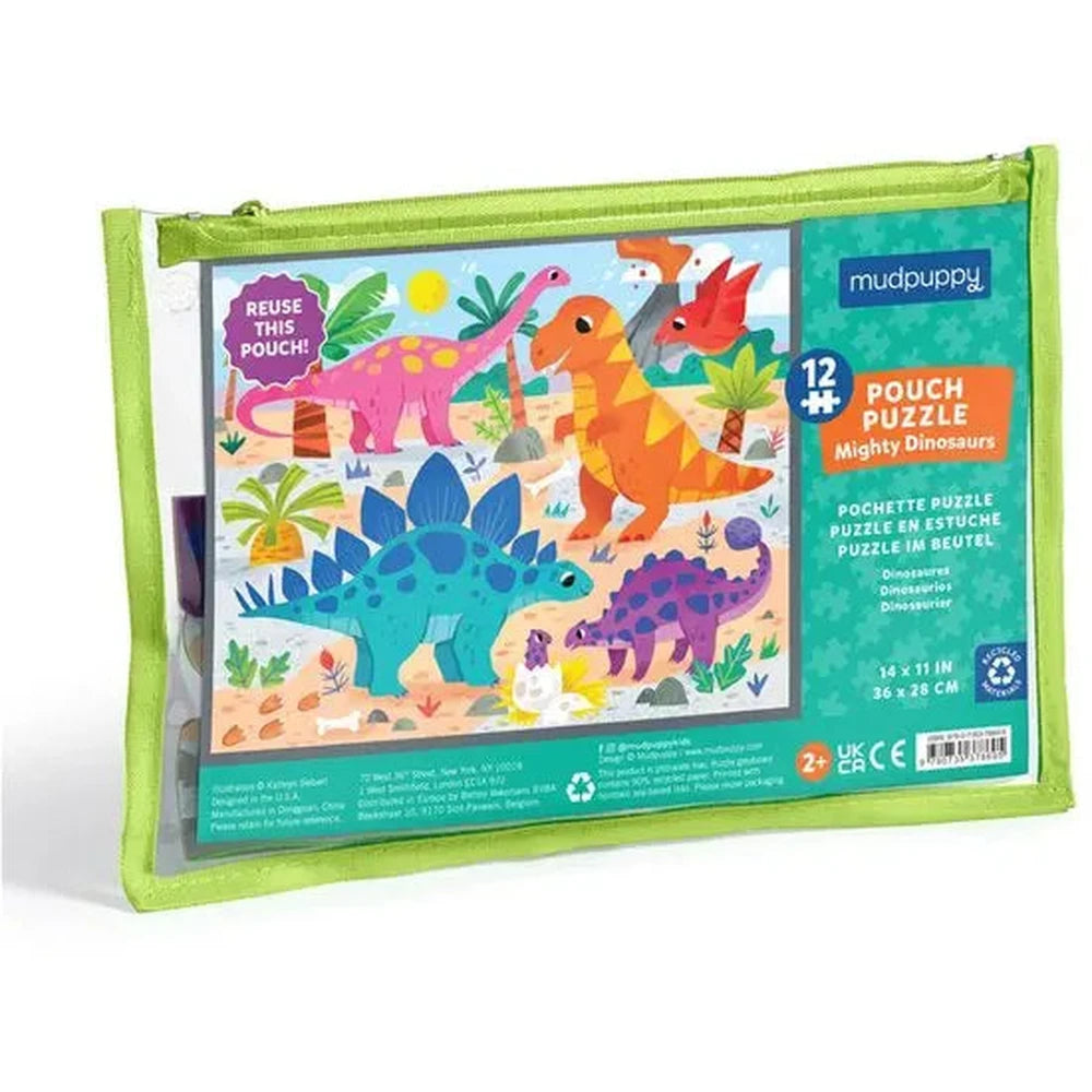 Mudpuppy Puzzel - Mighty Dinosaurs