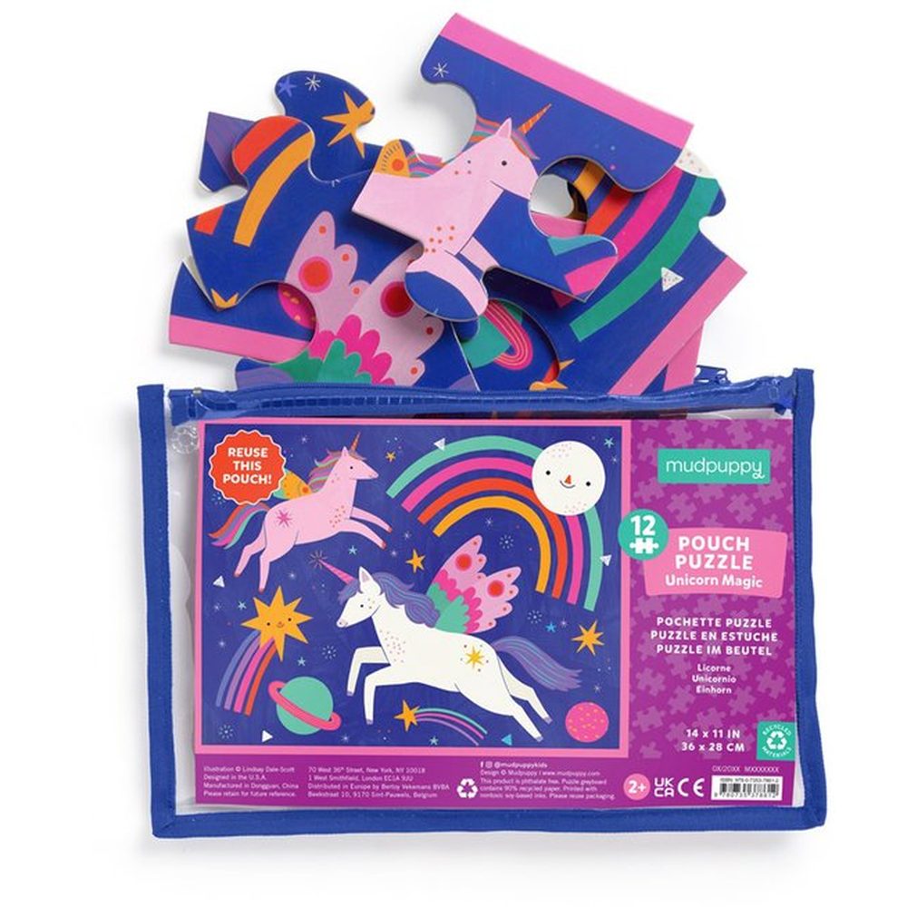 Mudpuppy Puzzel - Unicorn