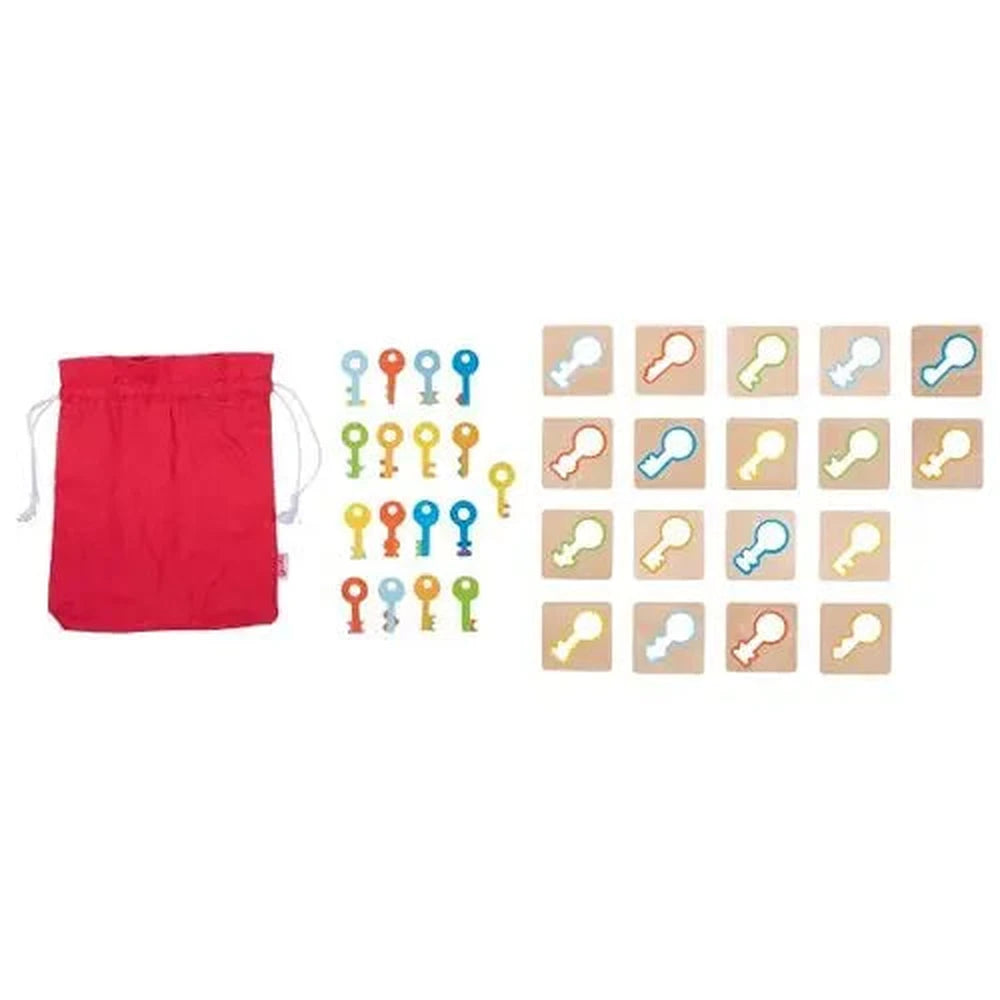 Goki Memo Game Zoek De Sleutel