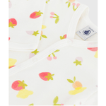 Petit Bateau Katoenen babypyjama met fruitprint