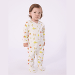 Petit Bateau Katoenen babypyjama met fruitprint