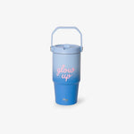 Citron Geïsoleerde Drinkbeker 600ml - Blauw Glow Up
