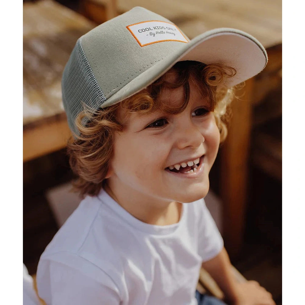 Hello Hossy Casquette skater Mini Olive