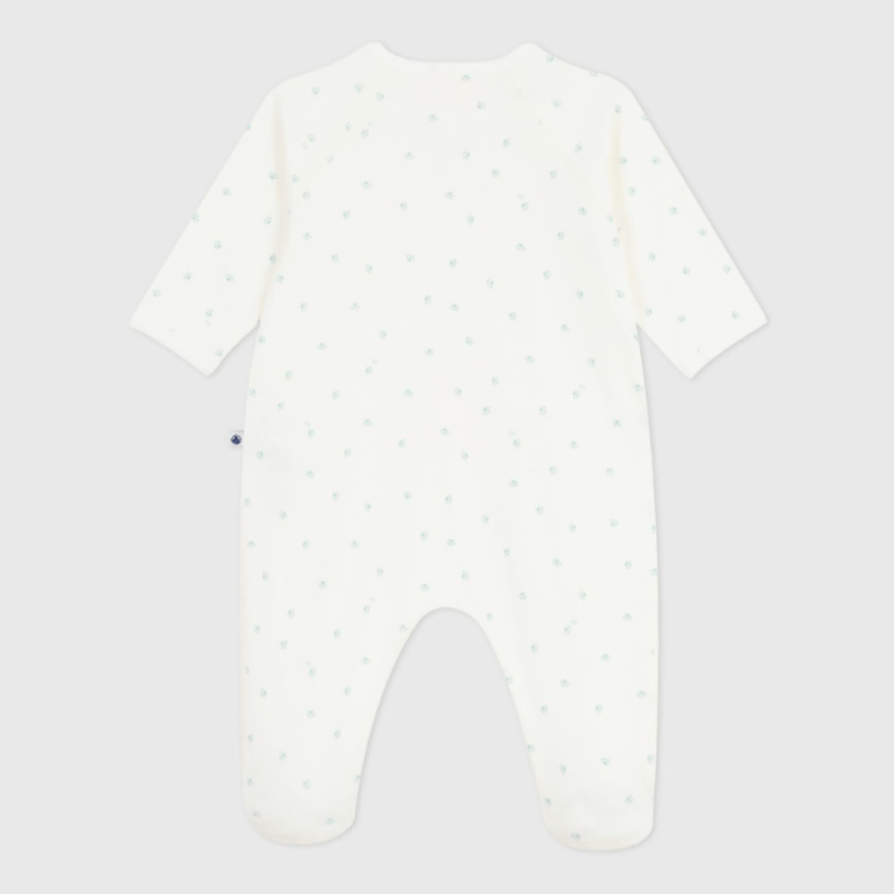 Petit Bateau | Katoenen babypyjama met pootjesprint