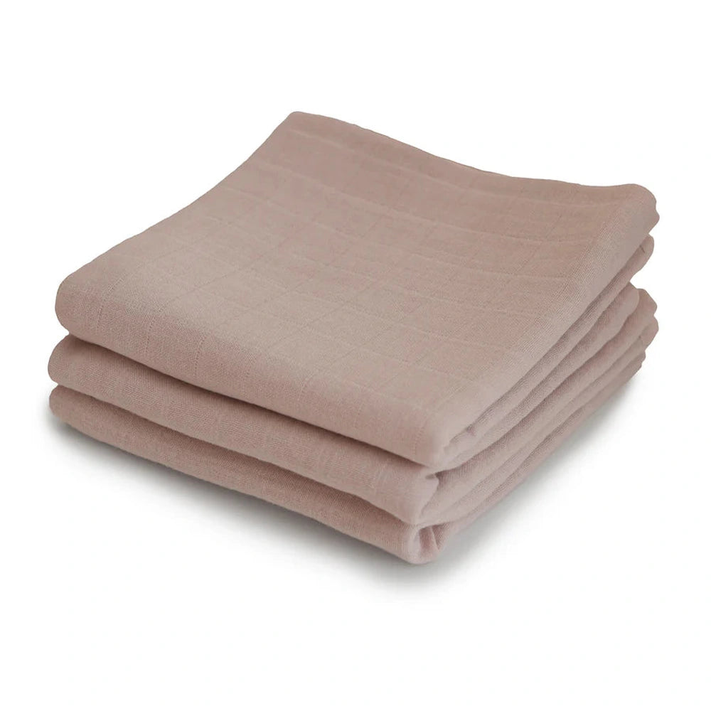 Mushie Set Van 3 Tetradoeken - Blush