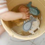 Mushie Whale Bath Stackers - Original