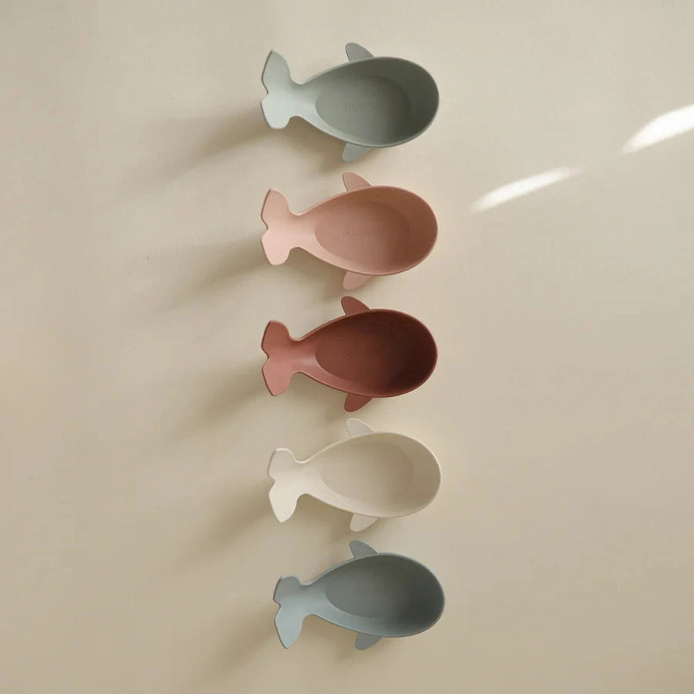 Mushie Whale Bath Stackers - Original