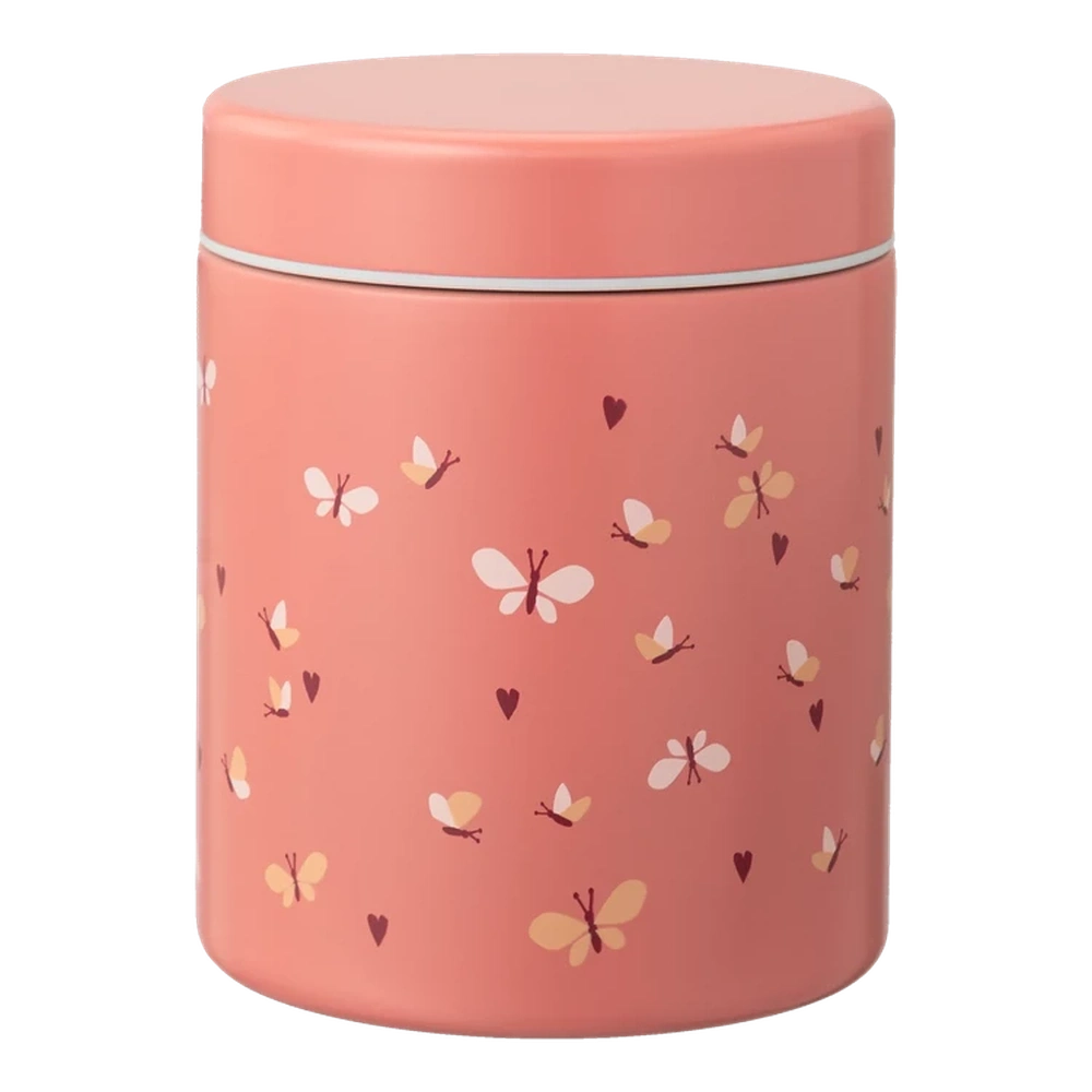 Fresk Bewaarpot/Thermos Voedselcontainer / Food Jar 500ml - Butterfly
