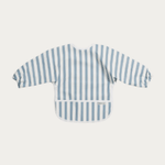 Meyco Mouwslab - Fat Stripe Jeans Blue