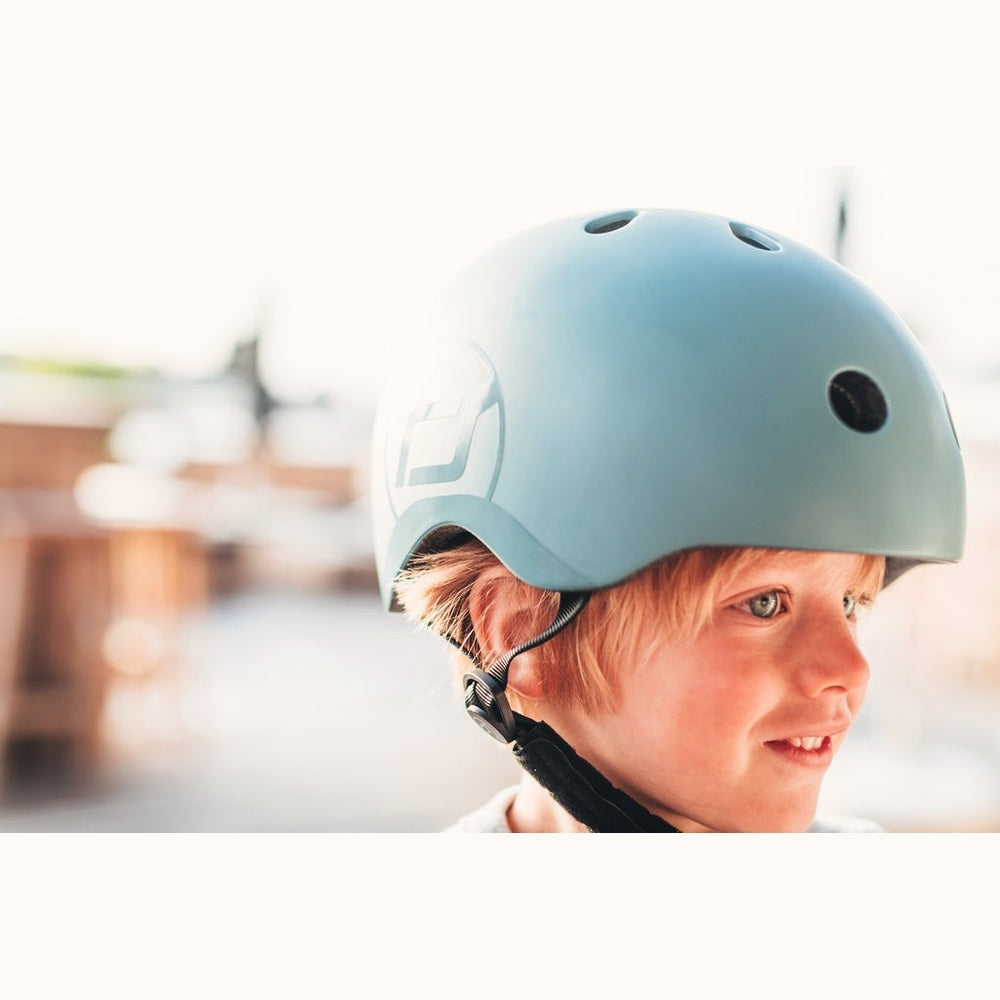 Scoot and Ride Helm S/M - Blauw
