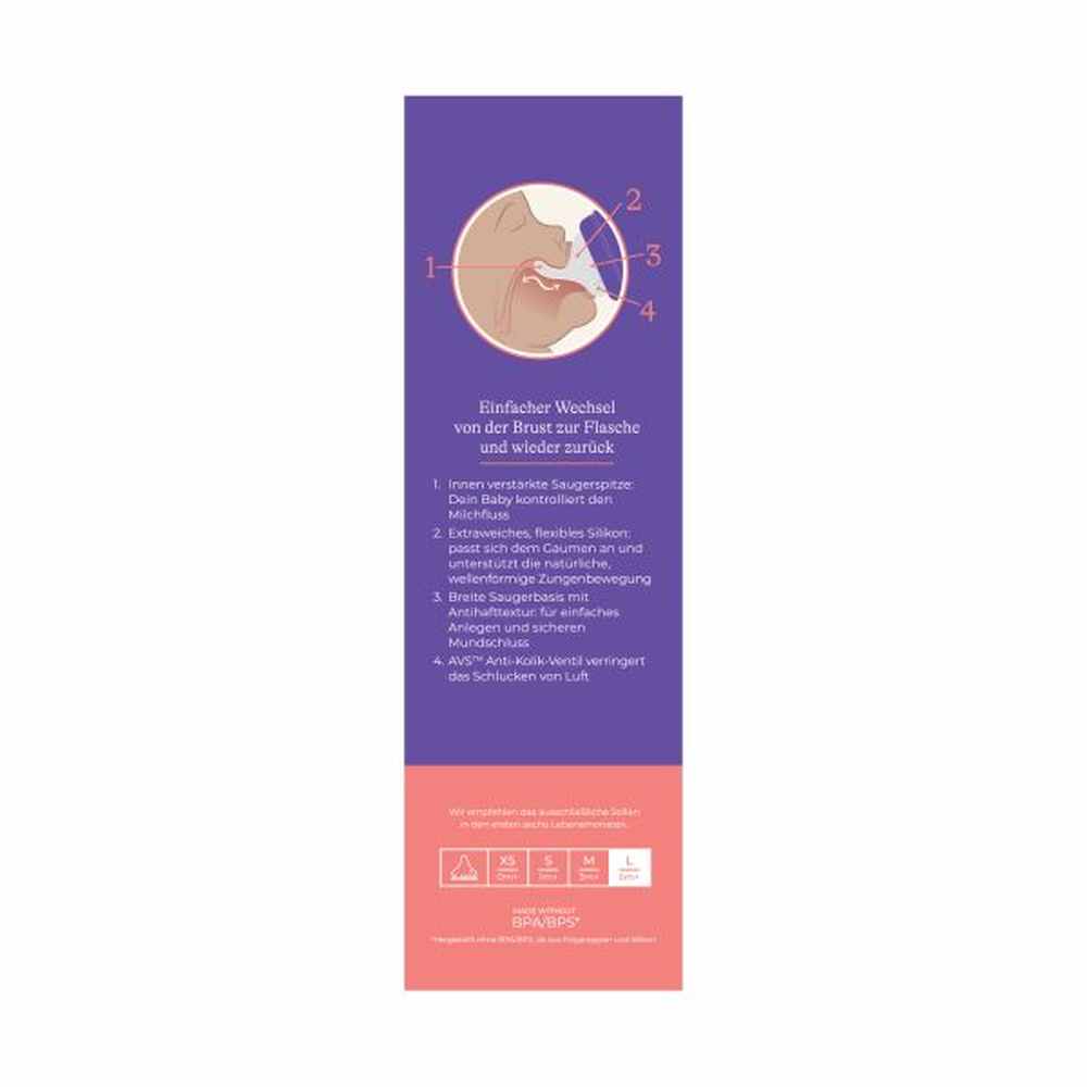 Lansinoh Drinkfles Met Naturalwave Speen - 330 ml