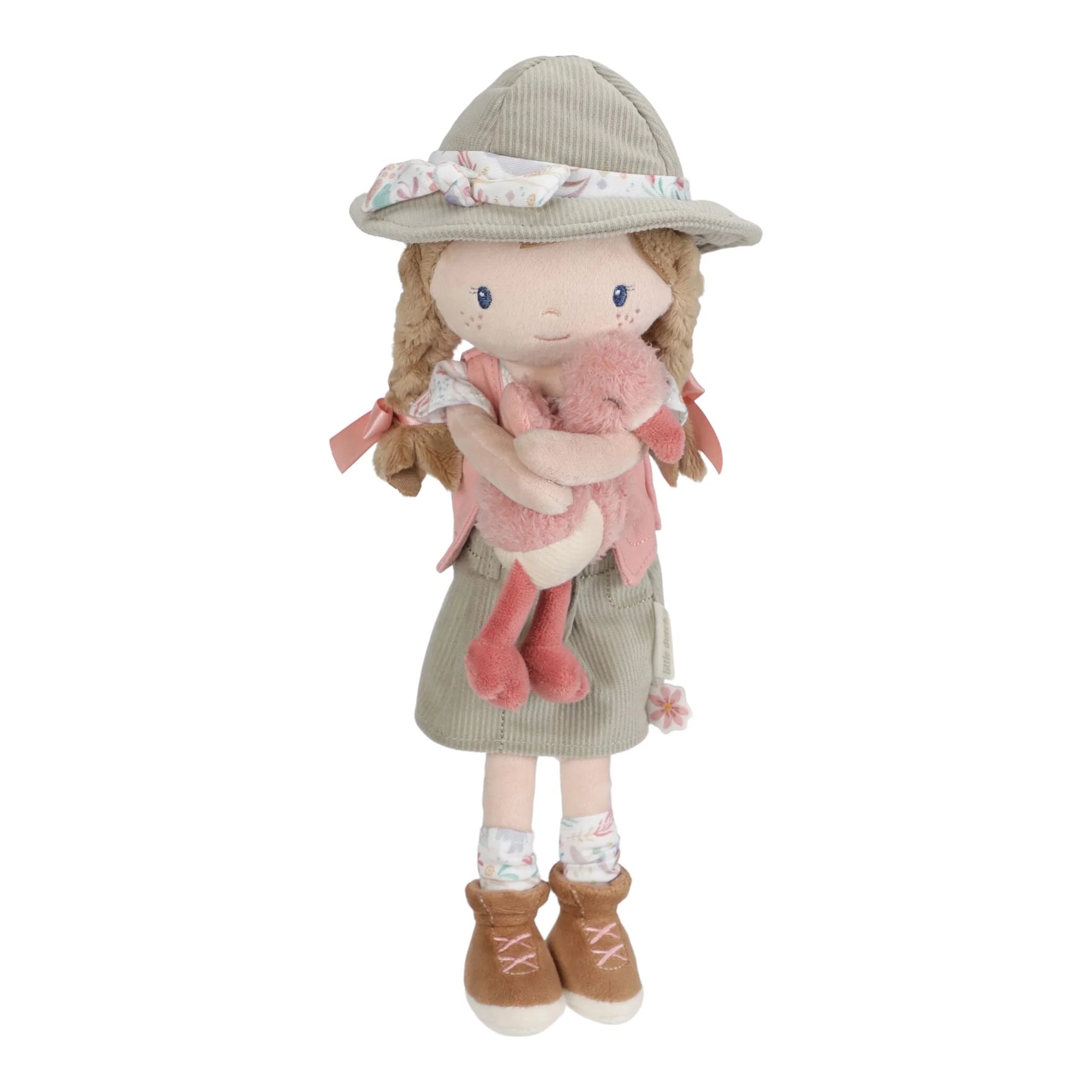 Little Dutch Knuffelpop Ranger Rosa - 35 cm