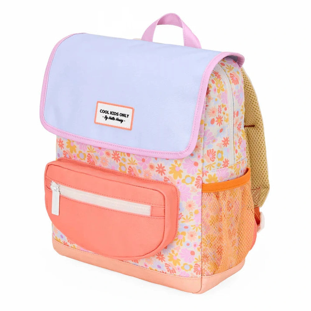 Hello Hossy Rugzak 2-5jaar Retro Flowers