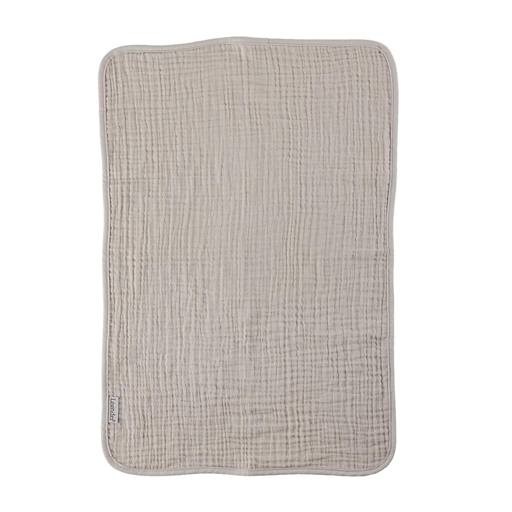 Leander lange en mousseline biologique, lot de 2 - Cappuccino / Moka