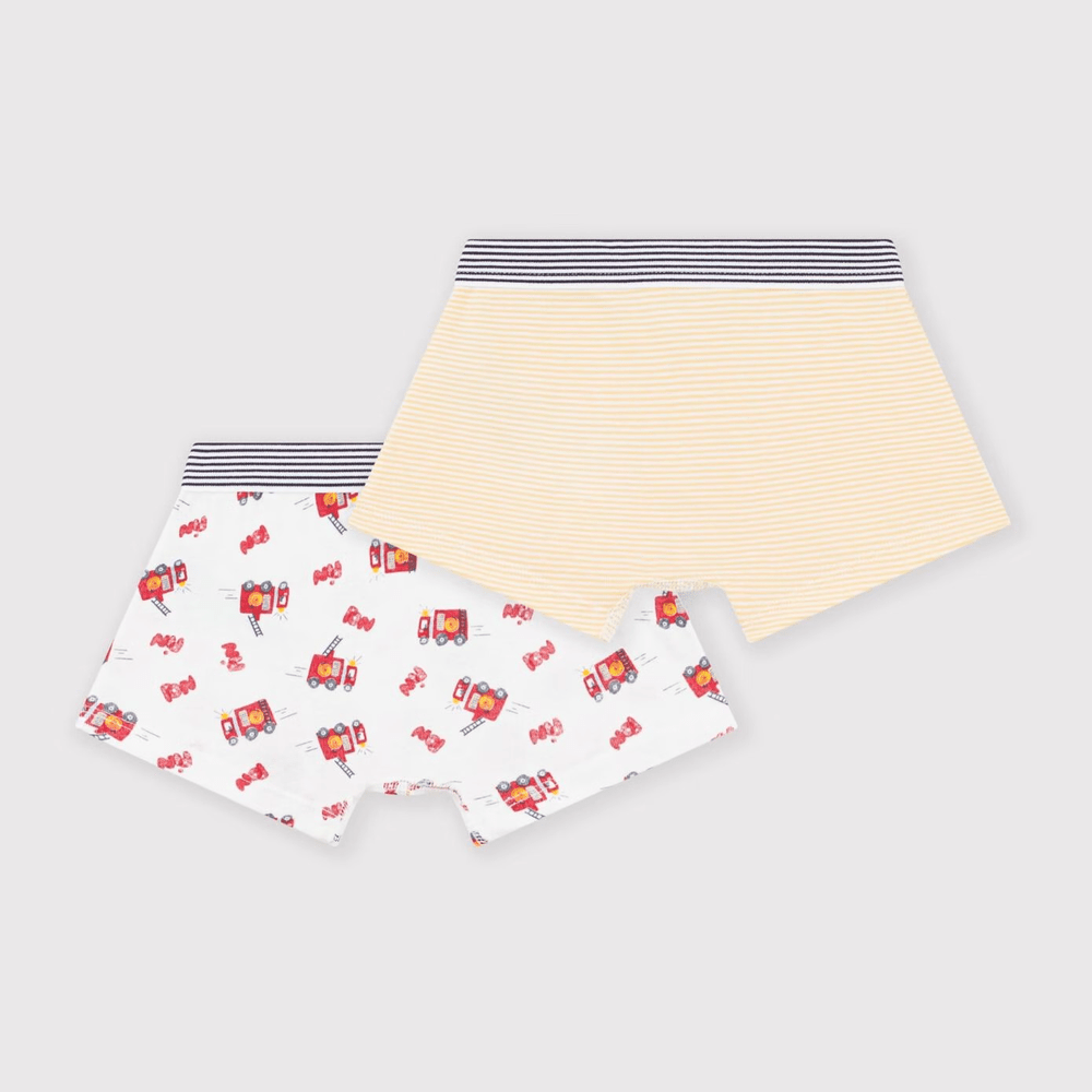 Petit Bateau 2 boxers multicolores