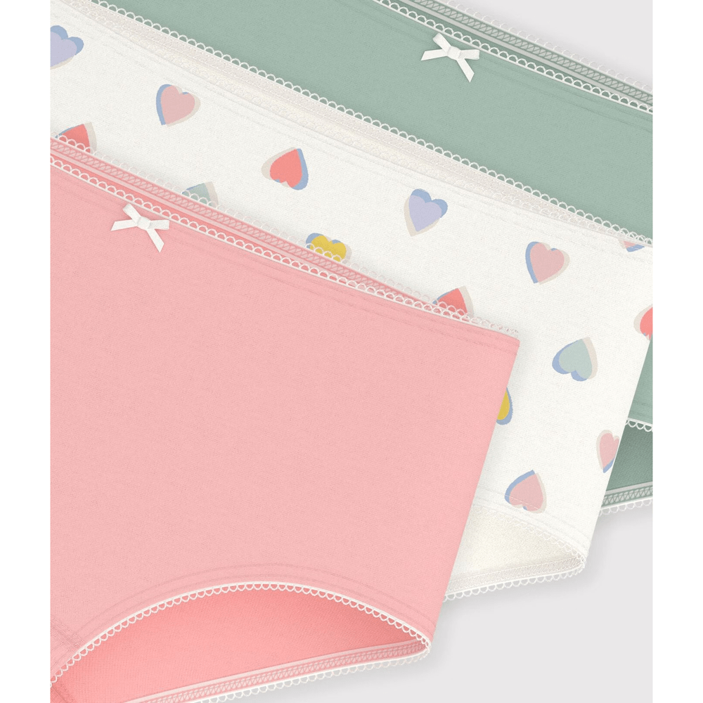 Petit Bateau 3 shortys - Multicolore
