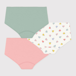 Petit Bateau 3 shortys - Multicolore
