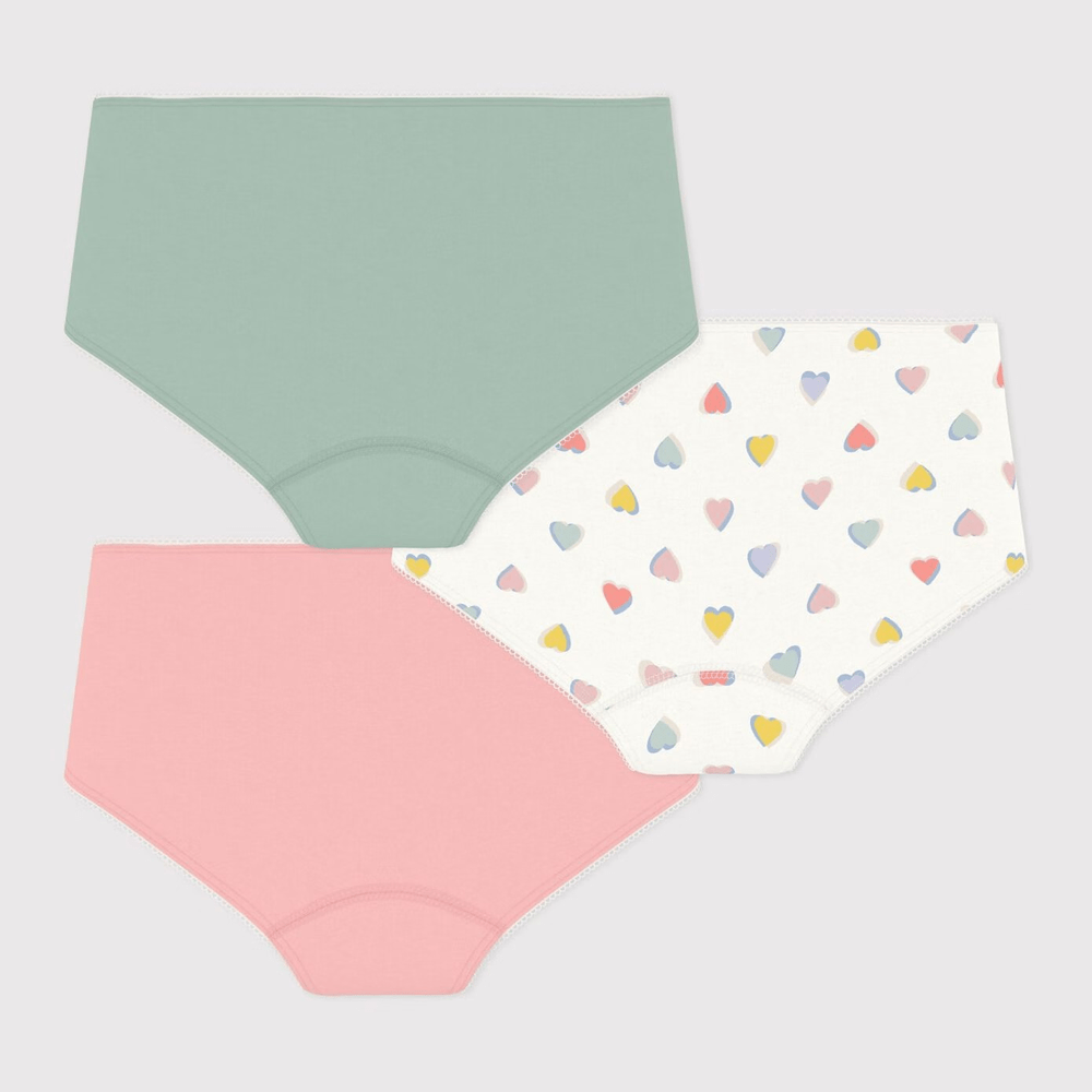 Petit Bateau 3 shortys - Multicolore