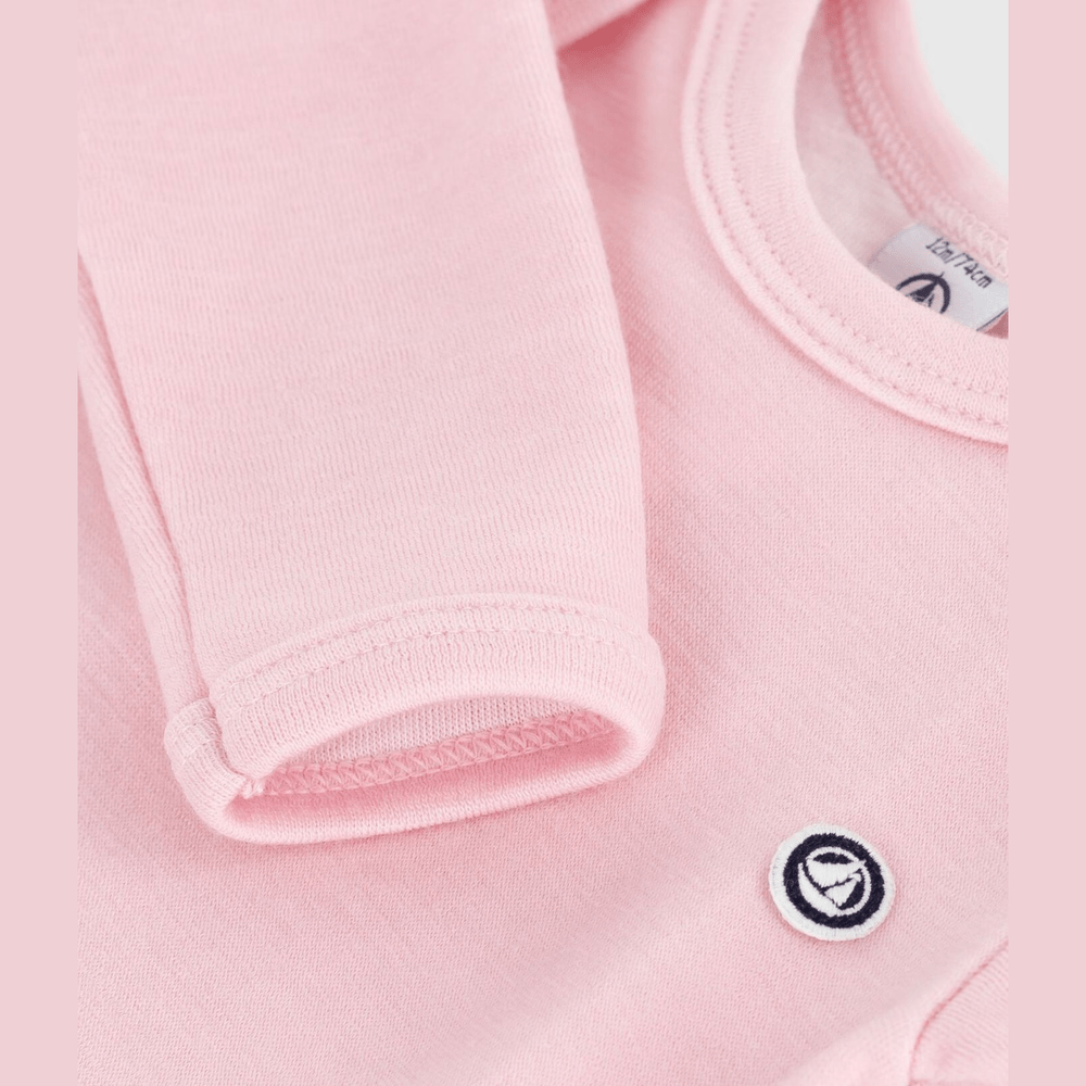 Petit Bateau Body col américain - Rose