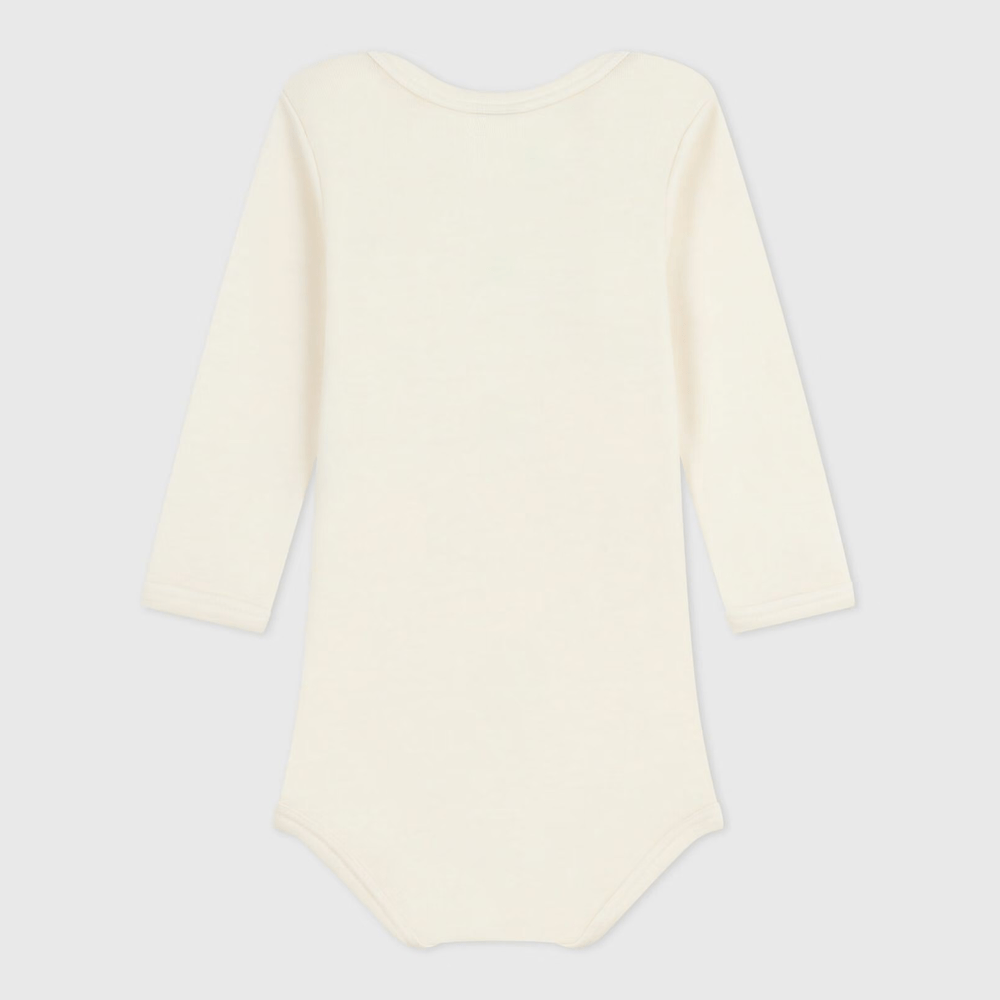 Petit Bateau Body col américain - Beige