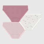 Petit Bateau 3 culottes - Multicolore