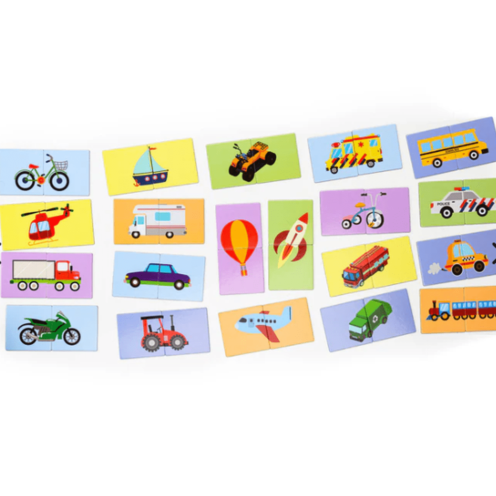 Kinderly Magnetische Puzzel (40-delig) - Vervoer