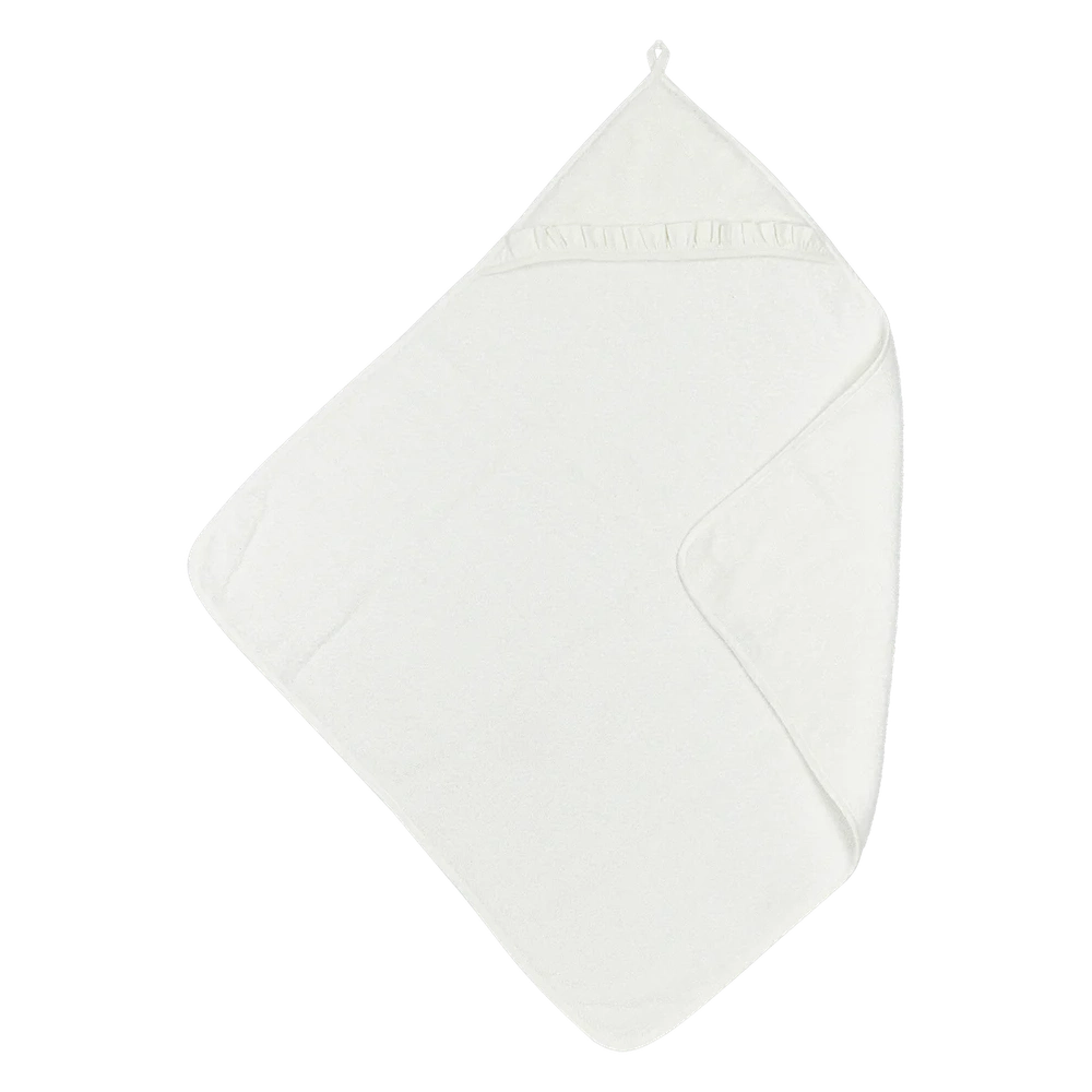 Meyco Badcape Badstof Ruffle - Offwhite