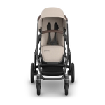 Poussette Uppababy Vista V3 Ada - Mélange Sandstone - cadre carbone avec cuir brun châtaigne Nouveauté : disponible en juillet 2026