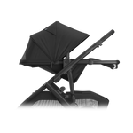 Uppababy Vista V3 Kinderwagen Jake - Zwart - Carbon Frame Met Zwart Leer Nieuw: Leverbaar Juli 2026