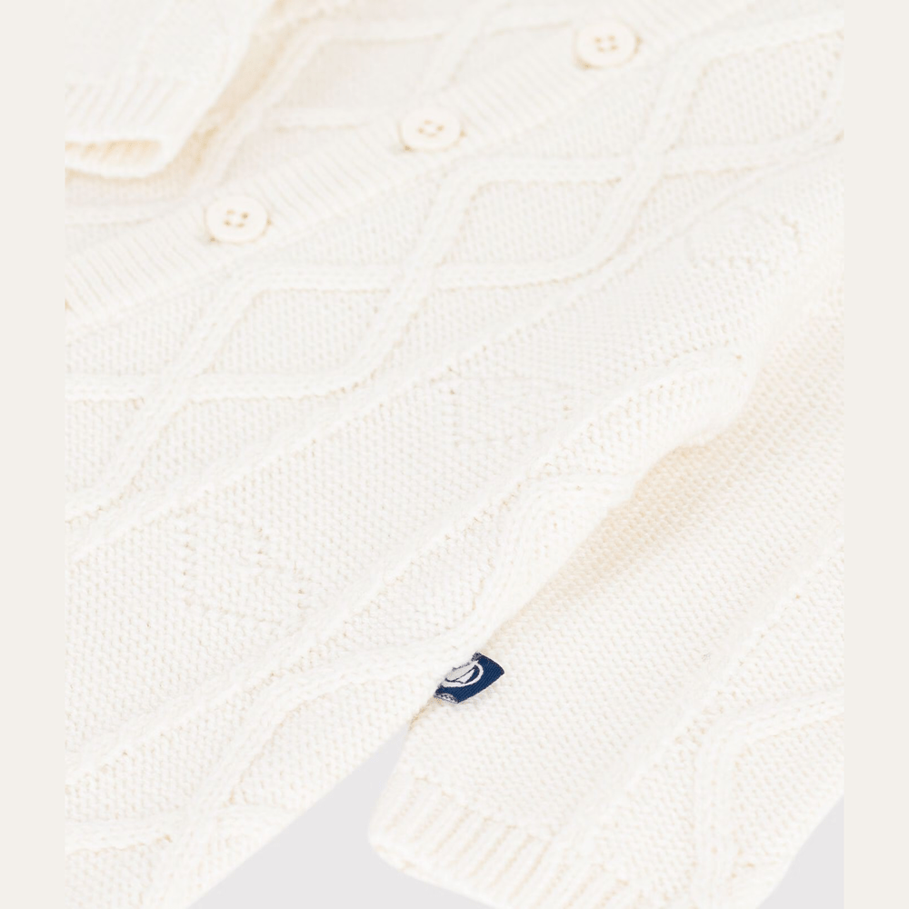 Petit Bateau grenouillère - blanc