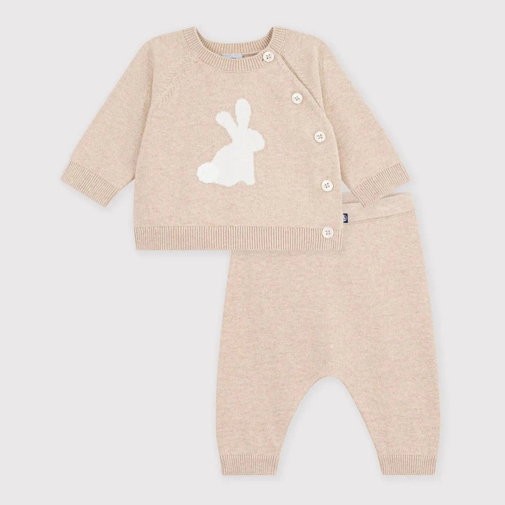 Petit Bateau Lot de 2 pièces - Écru