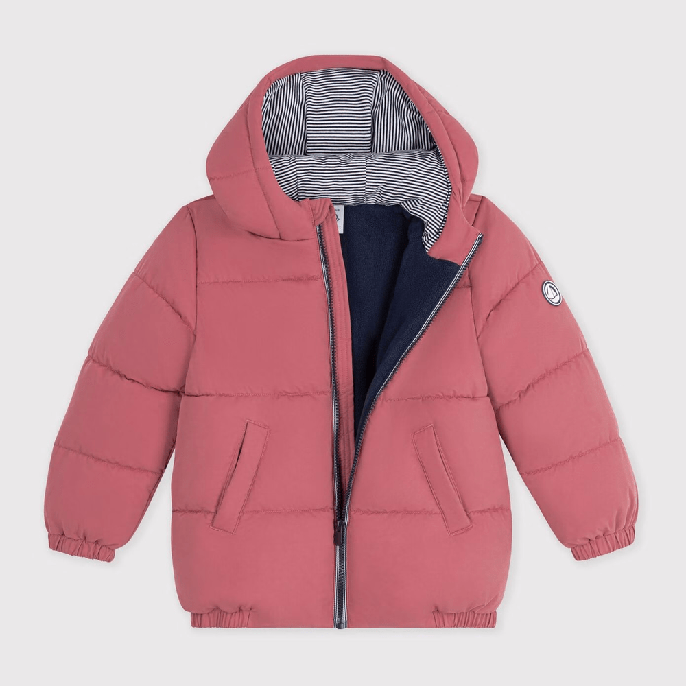 Petit Bateau Gewatteerde Jas - Roze