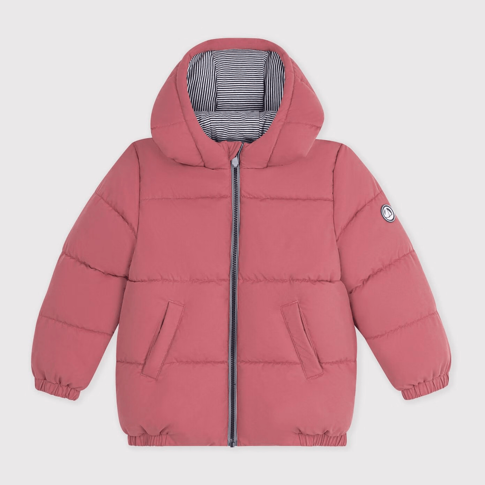 Petit Bateau Gewatteerde Jas - Roze