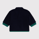 Petit Bateau Sherpa Jas - Blauw