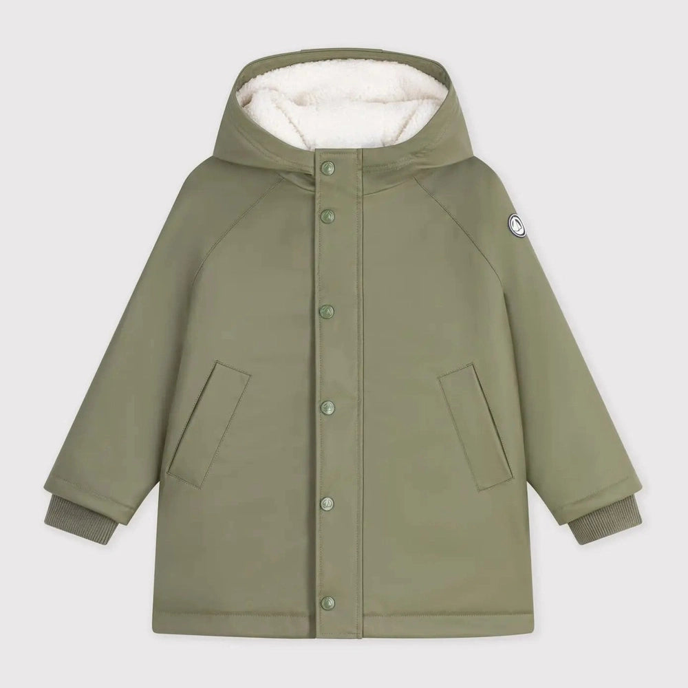 Petit Bateau Gewatteerde Waterdichte Jas - Multicolor