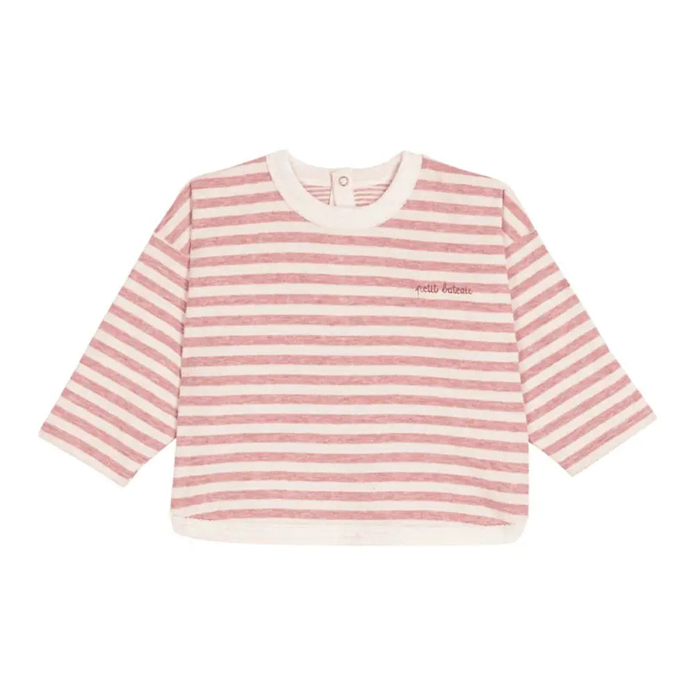 Petit Bateau T-shirt à manches longues - Rose