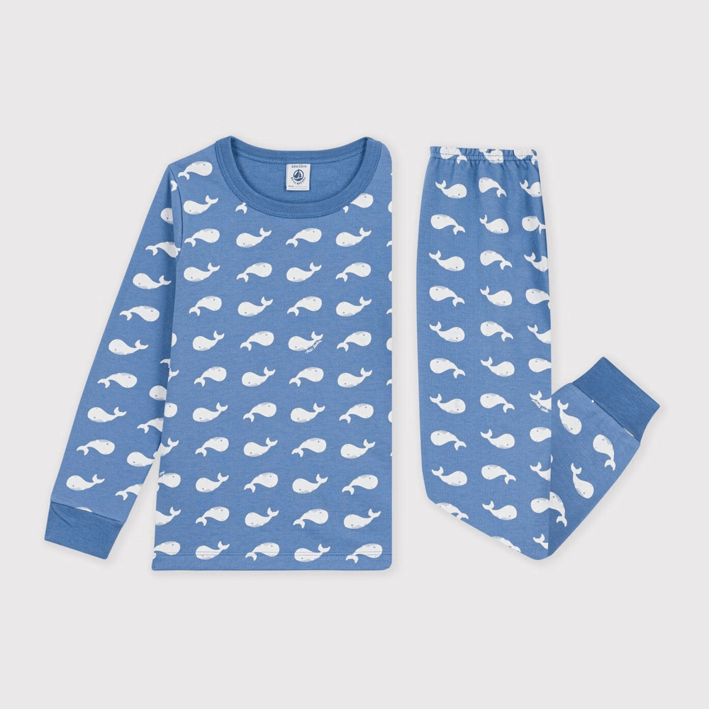 Petit Bateau Pyjama - Blauw