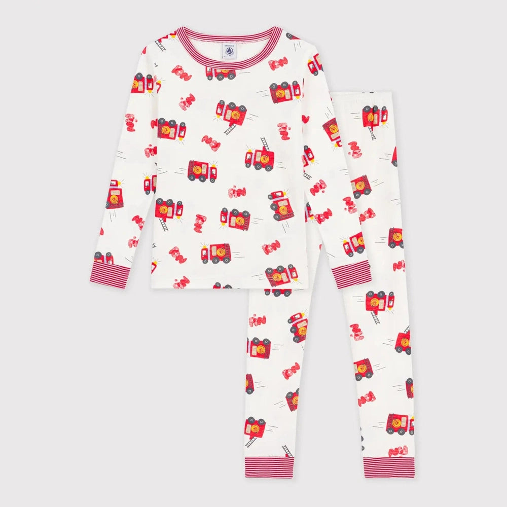 Petit Bateau Pyjama - Wit